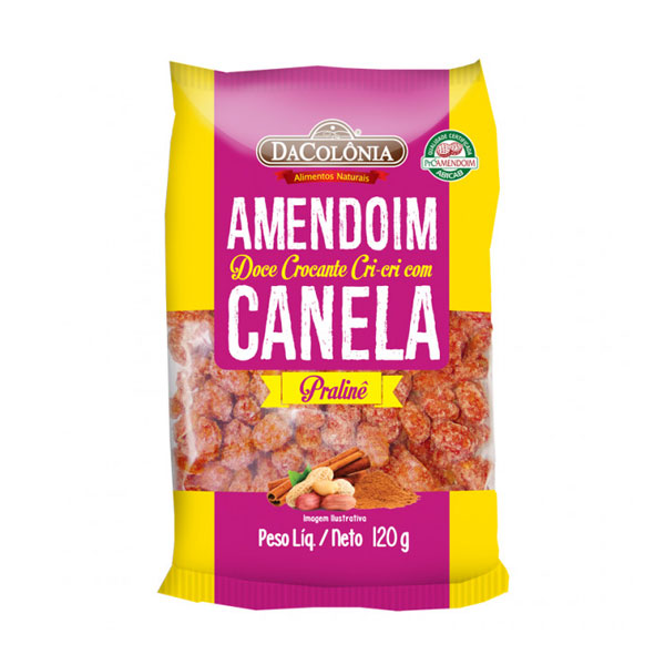 Amendoim Doce Crocante Cri-cri com Canela