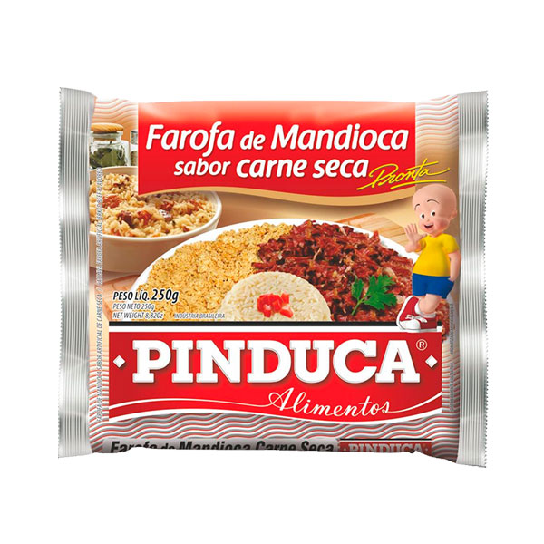 Farofa de Carne Seca Pinduca