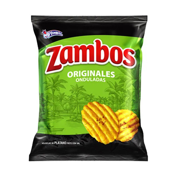 Chips de Banana Ondulada Zambos