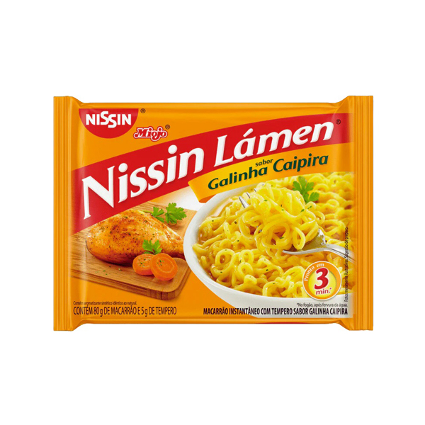 Nissin Miojo Galinha Caipira