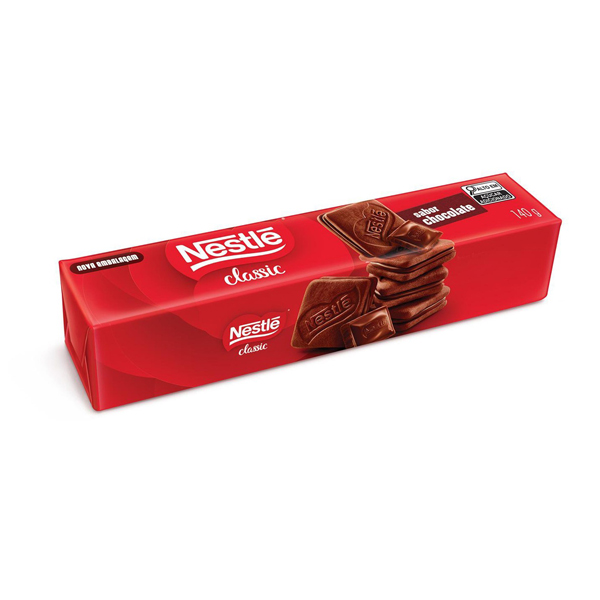 Biscoito Recheado Sabor Chocolate Nestlé 140g