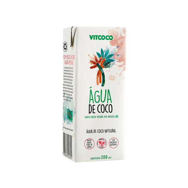 Agua De Coco Vitcoco 200ml