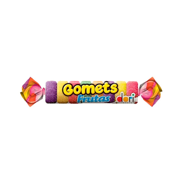 Goma de Frutas Tubo Gomets Dori