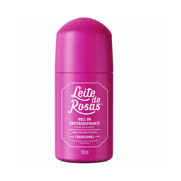 Desodorante Leite De Rosas Roll On Tradicional