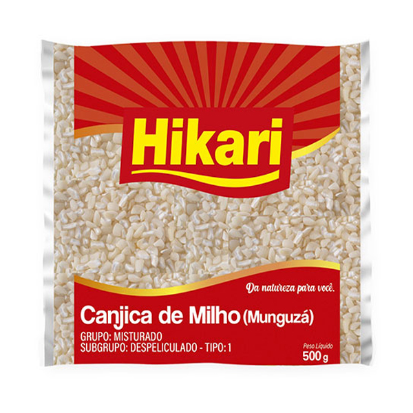 Canjica de Milho Branco Hikari