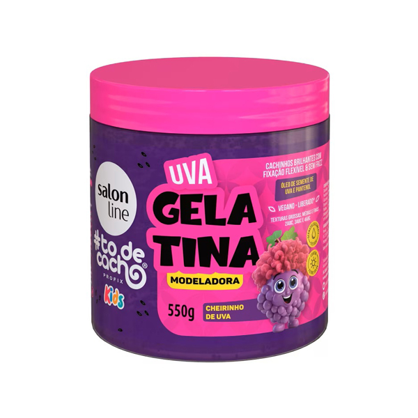 Gelatina Uva #todecacho Kids Modeladora