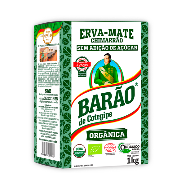 Erva Mate Barão Orgânica