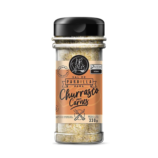 Sal de Parrilla para Churrasco Br Spices